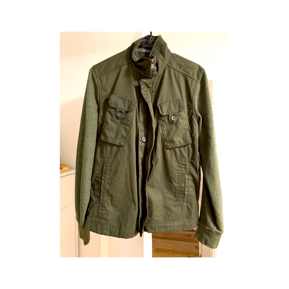 Banana Republic green jacket NWT